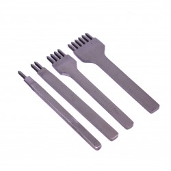 Diamond Stitching Chisel (1 +2+ 4+ 6 Prong Tool Set) - 4 mm