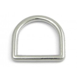 D Ring - 23 mm - Chrome Plated (10pcs)