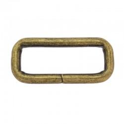 Strap Keeper Loops 40mm - Antique (10pcs)