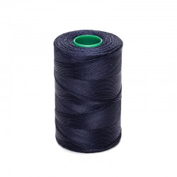 Polyester Braided Waxed Thread - 1.0 mm - Dark Blue