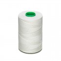 Polyester braided, waxed 1.2 mm - White, AMANN - Germany
