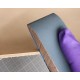 Beech sandpaper clip leather edge sanding