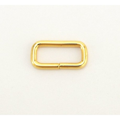 Strap Keeper Loops 30mm (2pcs) - Gold