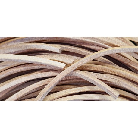 Leather Cord Square Veg Tan 2.5x2.5mm - Natural