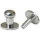 Button Stud 5.6mm - White bronze (Nickel Free)