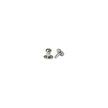 Button Stud 5.6mm - White bronze (Nickel Free)