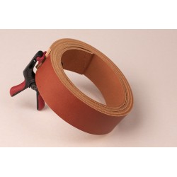 Leather Belt Vegetable Tanned Leather - Light Brown