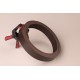 Leather Belt Vegetable Tanned Leather - Dark Brown