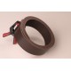 Leather Belt Vegetable Tanned Leather - Dark Brown