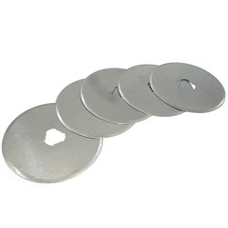 KAI Rotary Cutter Replacement Blade - Straight 28mm (2pcs)